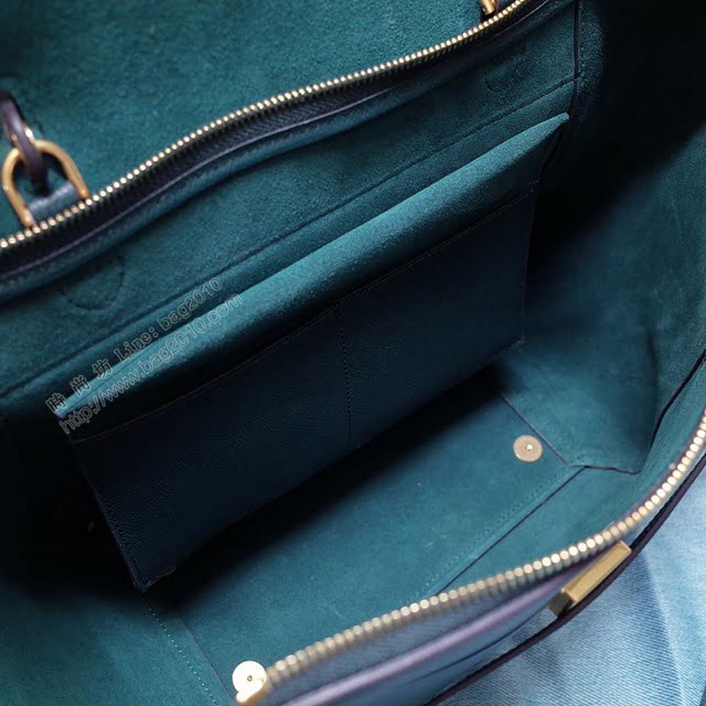 Celine女包 賽琳掌紋牛皮大號手提包 Celine belt bag鯰魚包 189103  slyd2043